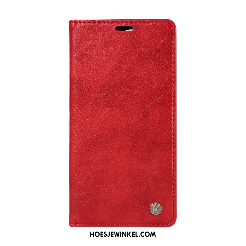 Folio-hoesje Voor Xiaomi Redmi Note 13 Pro 4g Vintage Yikatu