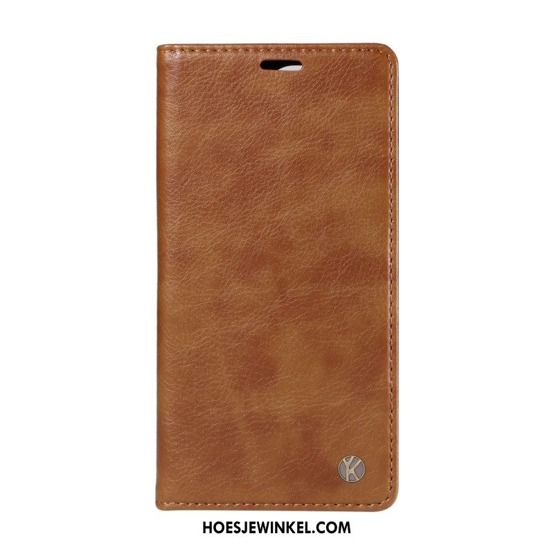 Folio-hoesje Voor Xiaomi Redmi Note 13 Pro 4g Vintage Yikatu