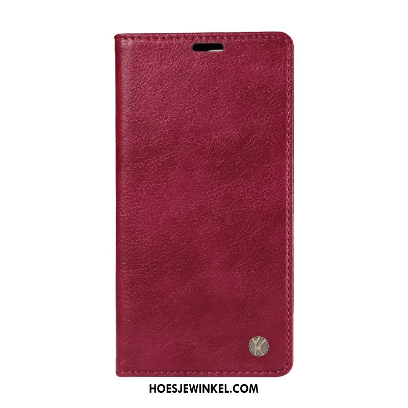 Folio-hoesje Voor Xiaomi Redmi Note 13 Pro 4g Vintage Yikatu