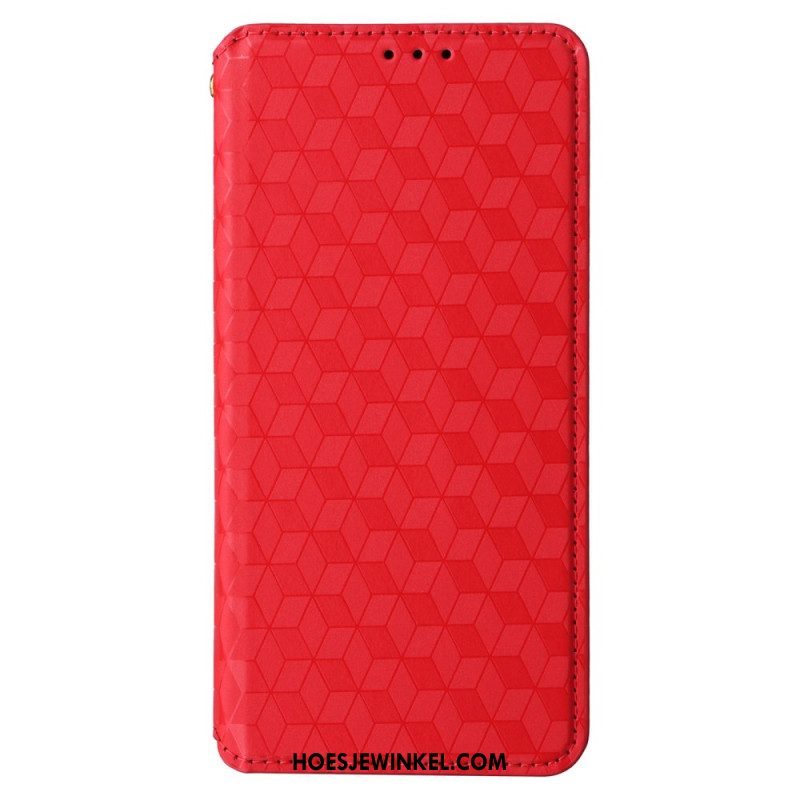 Folio-hoesje Xiaomi 14 3d-kubussen Bescherming Hoesje