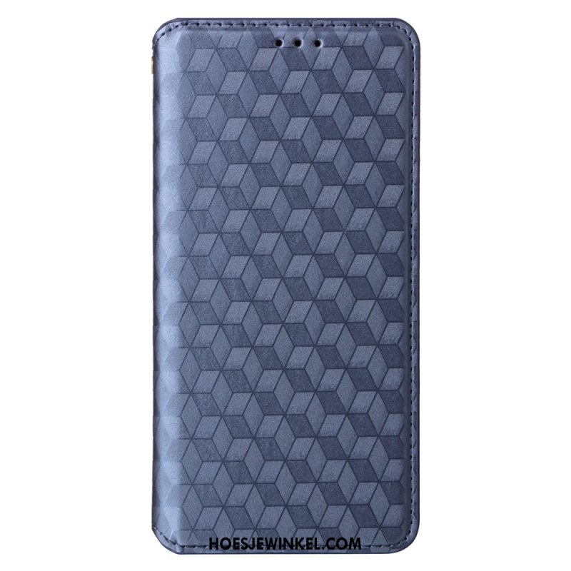 Folio-hoesje Xiaomi 14 3d-kubussen Bescherming Hoesje