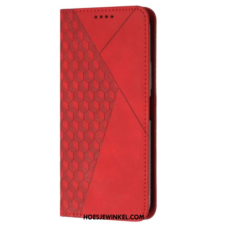 Folio-hoesje Xiaomi 14t Telefoonhoesje Reliëfpatroon