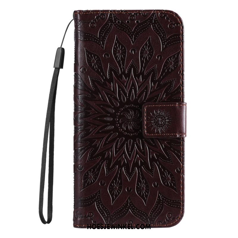 Folio-hoesje Xiaomi Redmi Note 13 4g Mandala Met Bandje