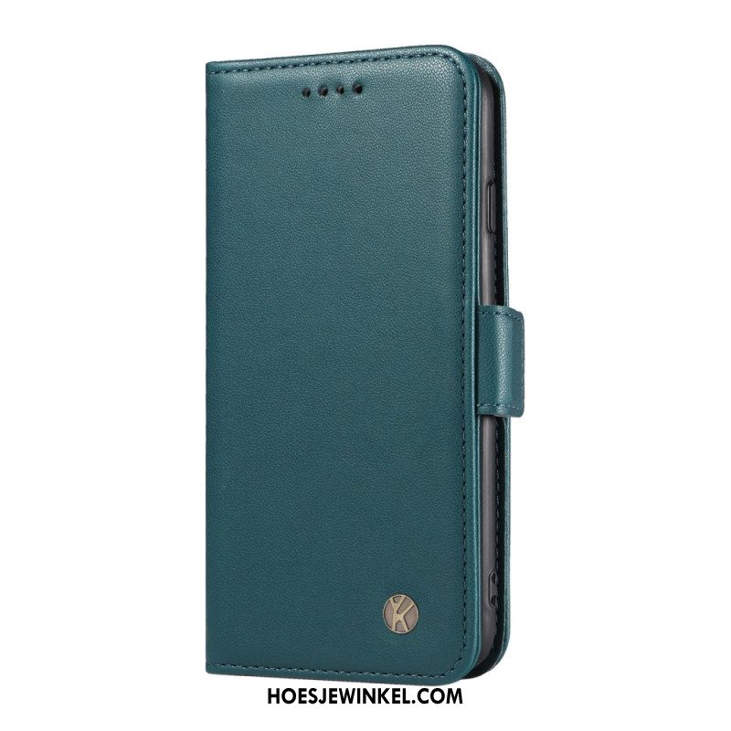 Folio-hoesje Xiaomi Redmi Note 13 4g Yikatu Bescherming Hoesje