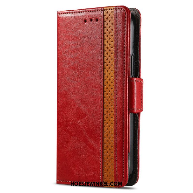 Folio-hoesje Xiaomi Redmi Note 13 5g Telefoonhoesje Vintage Met Rfid-blokkering Caseneo