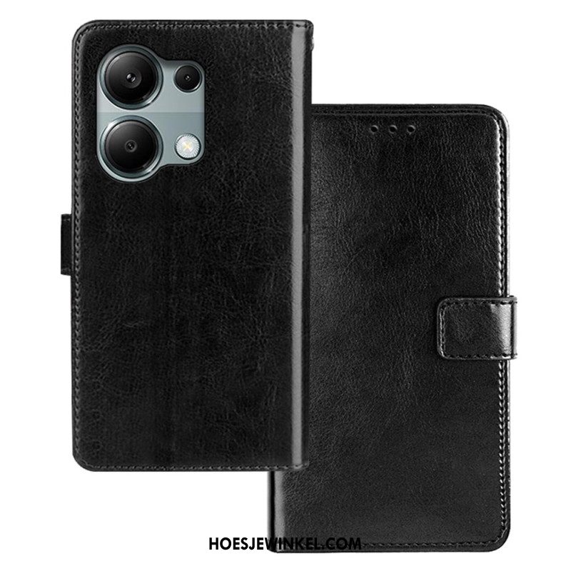 Folio-hoesje Xiaomi Redmi Note 13 Pro 4g Telefoonhoesje Kunstleer Idewei