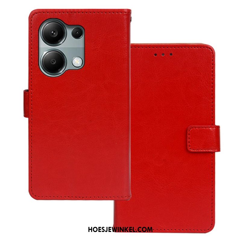 Folio-hoesje Xiaomi Redmi Note 13 Pro 4g Telefoonhoesje Kunstleer Idewei