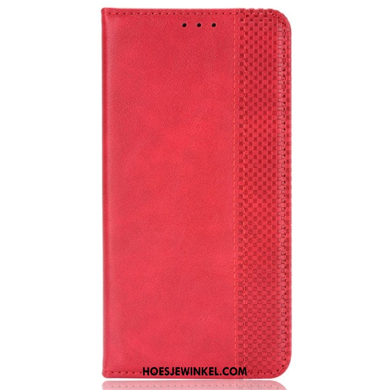 Folio-hoesje Xiaomi Redmi Note 13 Pro 4g Vintagestijl Bescherming Hoesje