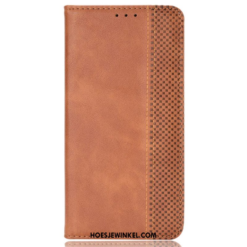 Folio-hoesje Xiaomi Redmi Note 13 Pro 4g Vintagestijl Bescherming Hoesje