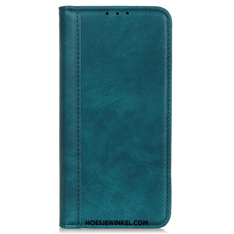 Folio-hoesje Xiaomi Redmi Note 13 Pro Plus 5g Retro Splitleer