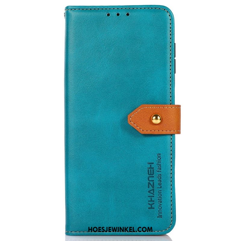 Folio-hoesje Xiaomi Redmi Note 13 Pro Plus 5g Vintage Khazneh-sluiting