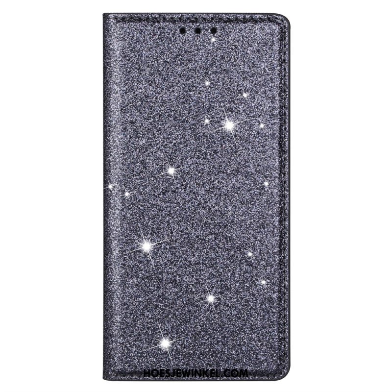 Folio-hoesje iPhone 16 Pro Glitters Bescherming Hoesje