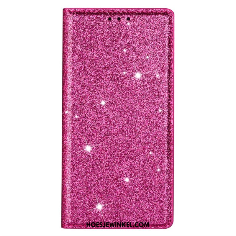 Folio-hoesje iPhone 16 Pro Glitters Bescherming Hoesje