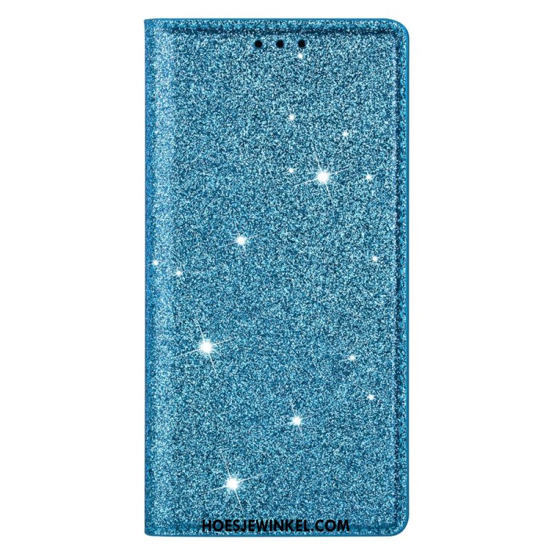 Folio-hoesje iPhone 16 Pro Glitters Bescherming Hoesje