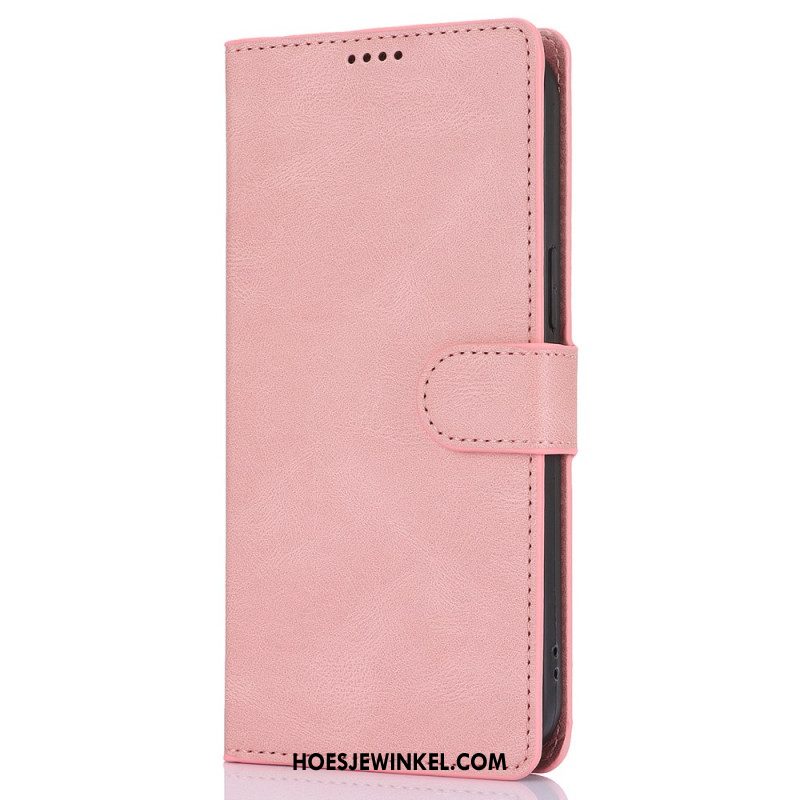 Folio-hoesje iPhone 16 Pro Max Telefoonhoesje Daim-stijl