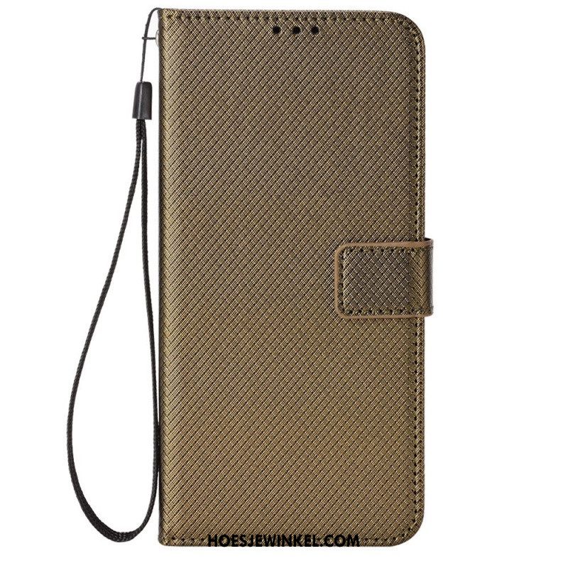 Folio-hoesje voor Huawei Mate 50 Pro Met Ketting Riem Selectie