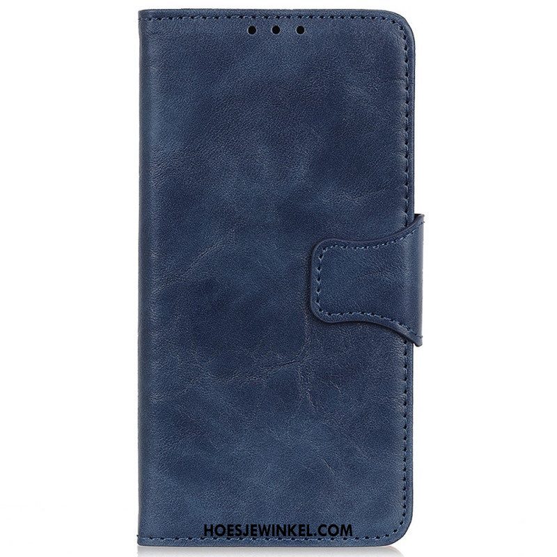 Folio-hoesje voor OnePlus Nord 2T 5G Vintage Gespleten Leer