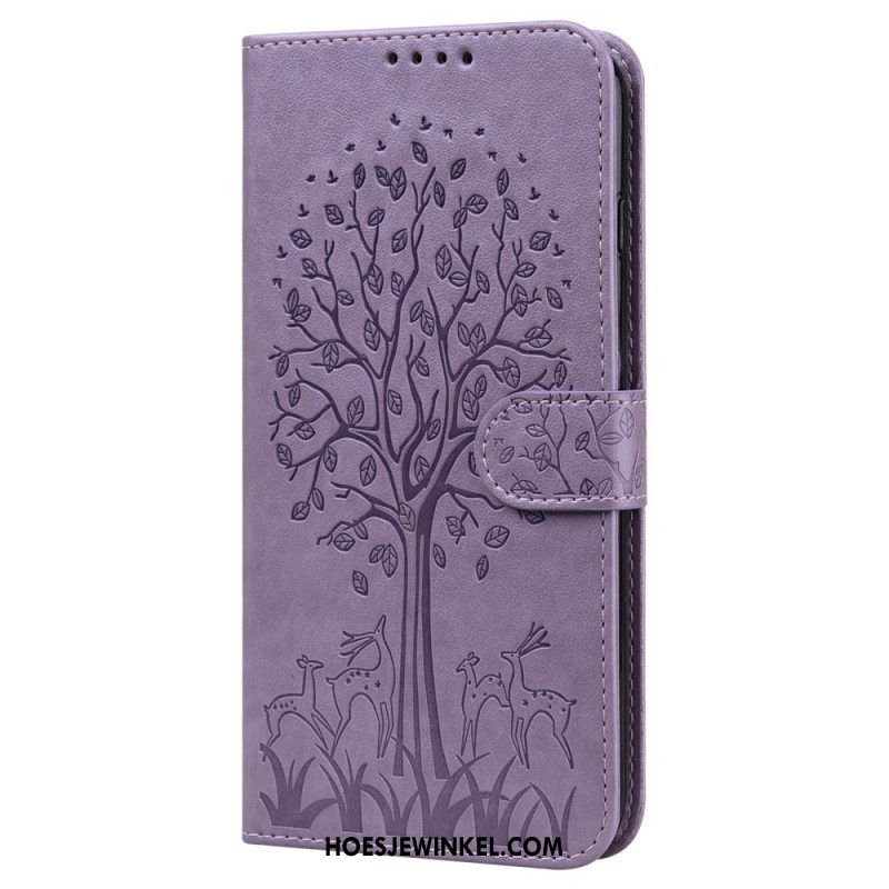 Folio-hoesje voor Samsung Galaxy A13 5G / A04s Strakke Mandala