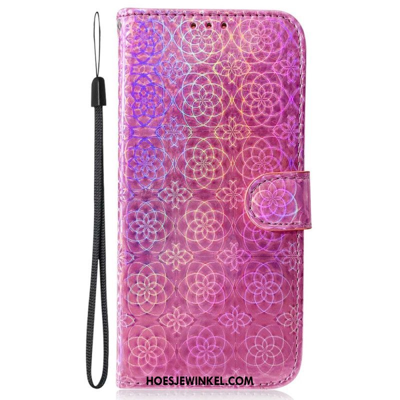 Folio-hoesje voor Samsung Galaxy A14 / A14 5G Disco-stijl