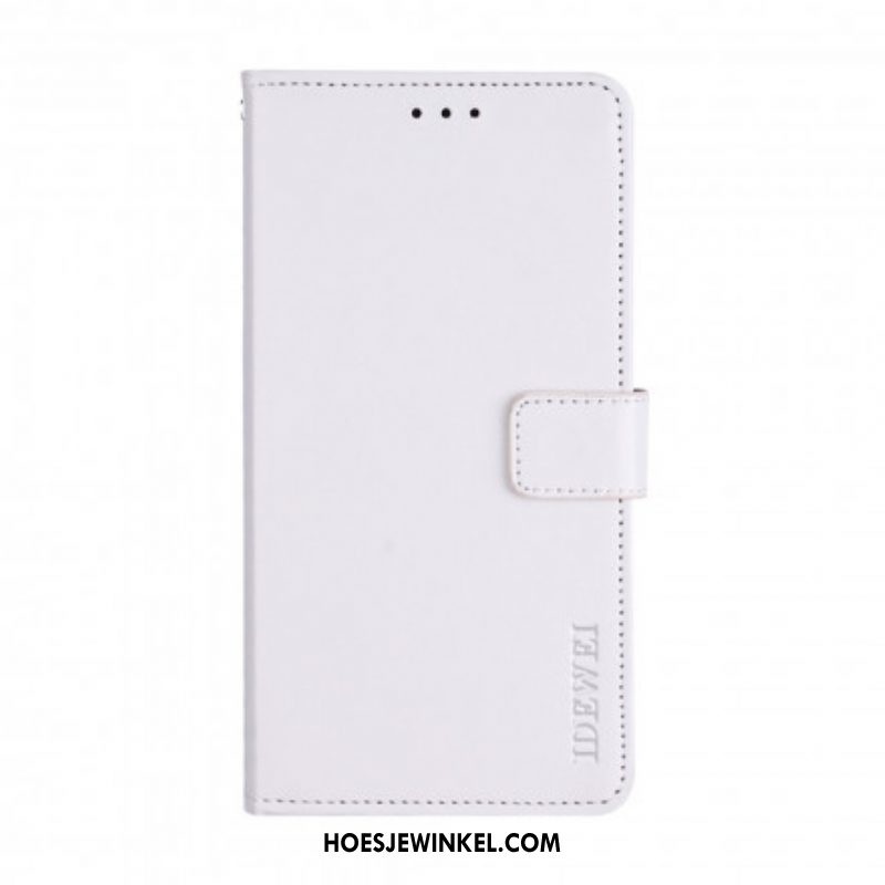 Folio-hoesje voor Samsung Galaxy M12 / A12 Imitatieleer Idewei