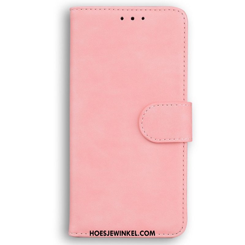 Folio-hoesje voor Samsung Galaxy M13 Couture-leereffect