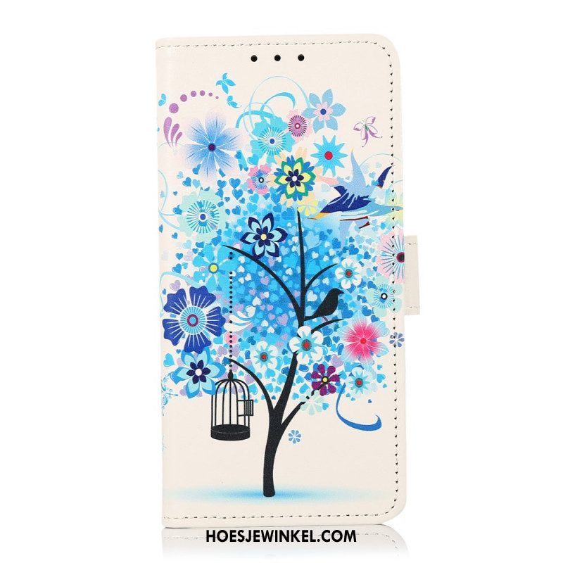 Folio-hoesje voor Samsung Galaxy M32 Bloeiende Boom