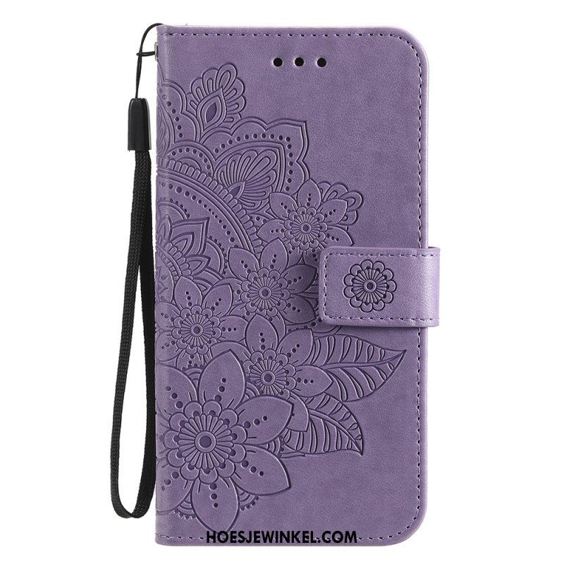 Folio-hoesje voor Samsung Galaxy M32 Bloemmandala