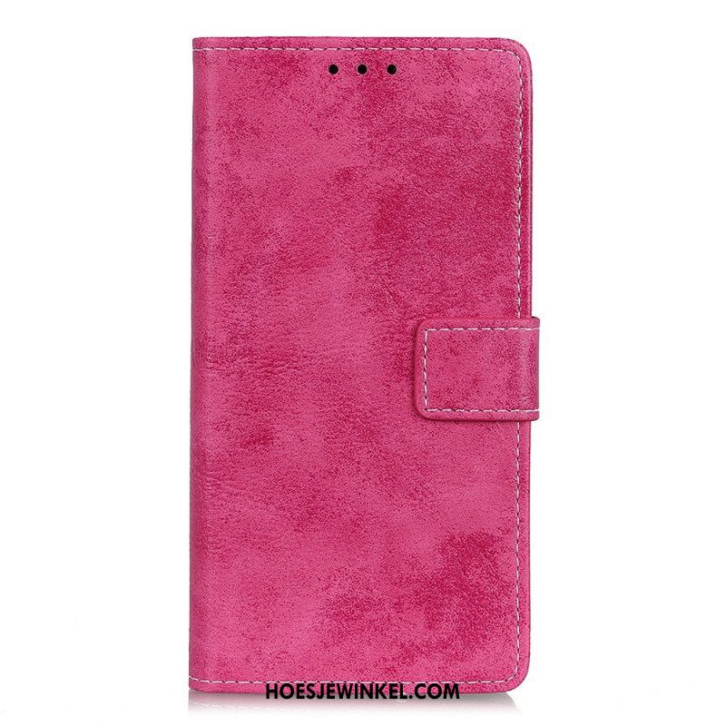 Folio-hoesje voor Samsung Galaxy M32 Vintage Kunstleer