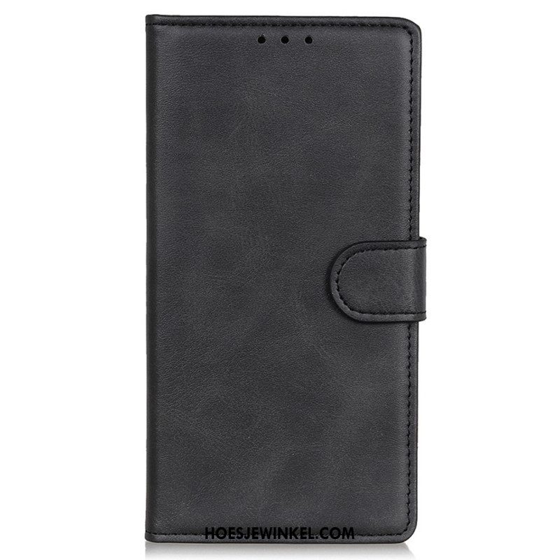 Folio-hoesje voor Samsung Galaxy M33 5G Mat Kunstleer