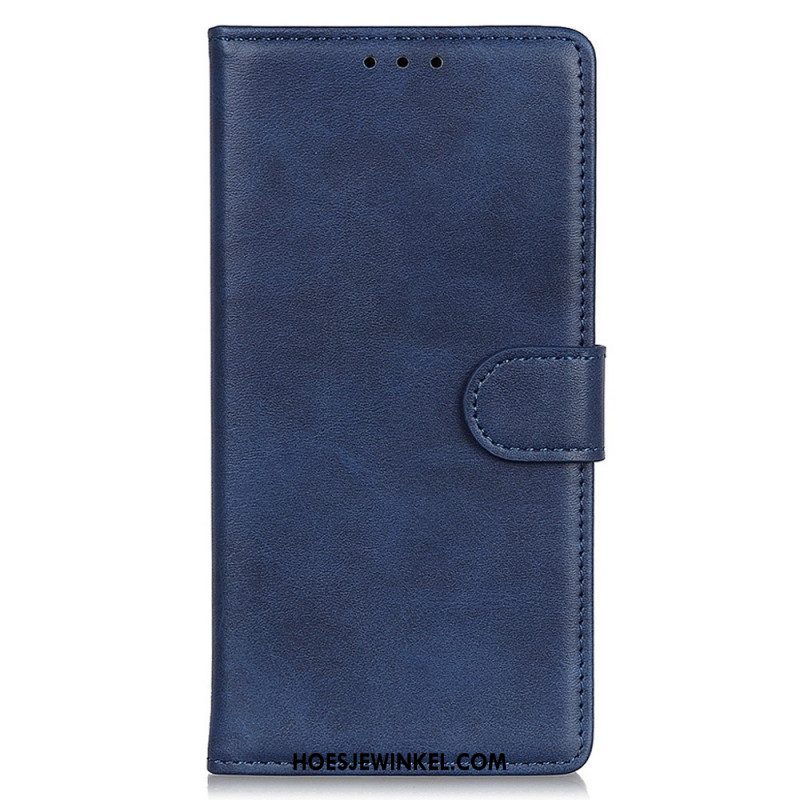 Folio-hoesje voor Samsung Galaxy M33 5G Mat Kunstleer