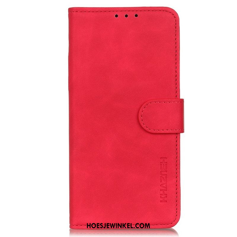 Folio-hoesje voor Samsung Galaxy M53 5G Khazneh Vintage Leereffect