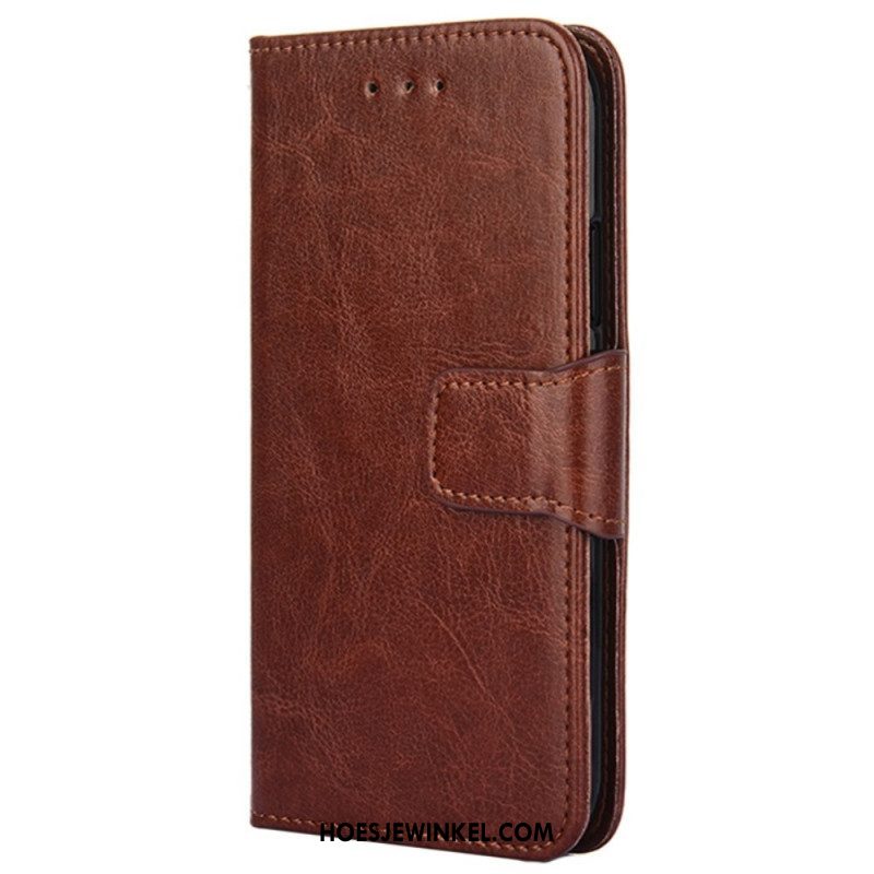 Folio-hoesje voor Samsung Galaxy M53 5G Vintage Leereffect