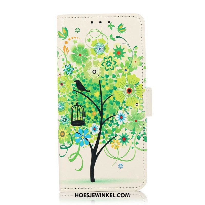 Folio-hoesje voor Samsung Galaxy S21 FE Bloeiende Boom