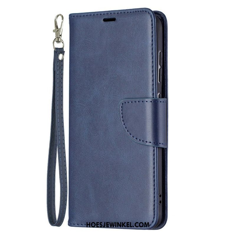 Folio-hoesje voor Samsung Galaxy S21 FE Flip Case Gladde Flap Schuin