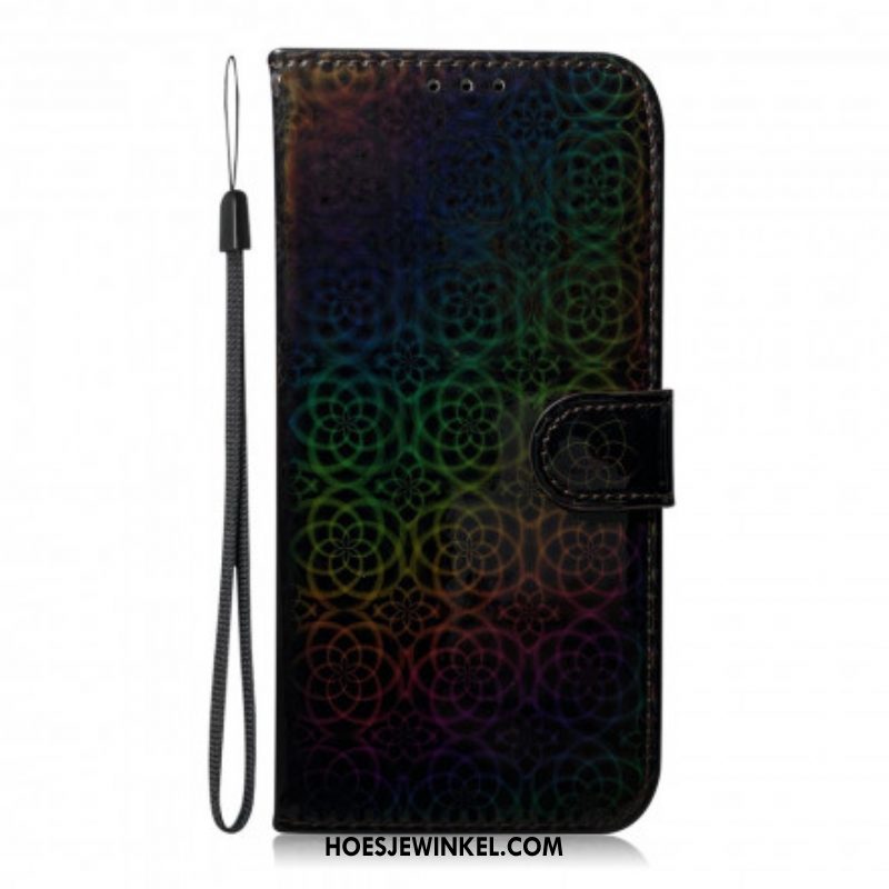 Folio-hoesje voor Samsung Galaxy S21 Plus 5G Pure Kleur