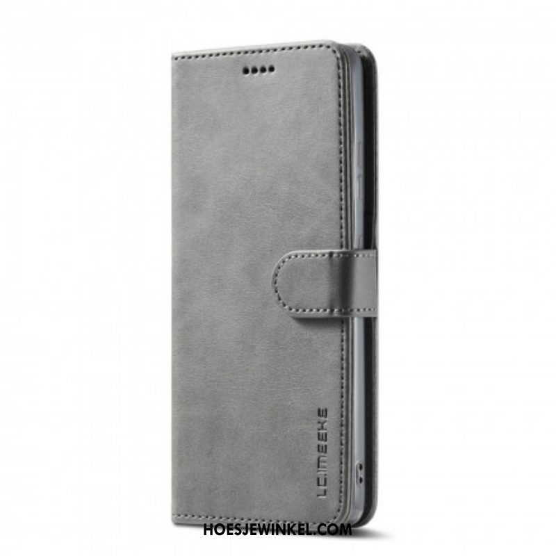 Folio-hoesje voor Samsung Galaxy S21 Ultra 5G Lc.imeeke Ledereffect