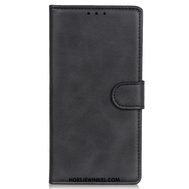 Folio-hoesje voor Samsung Galaxy S23 5G Mat Kunstleer