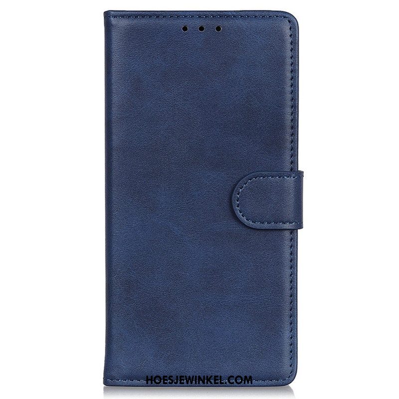 Folio-hoesje voor Samsung Galaxy S23 5G Mat Kunstleer