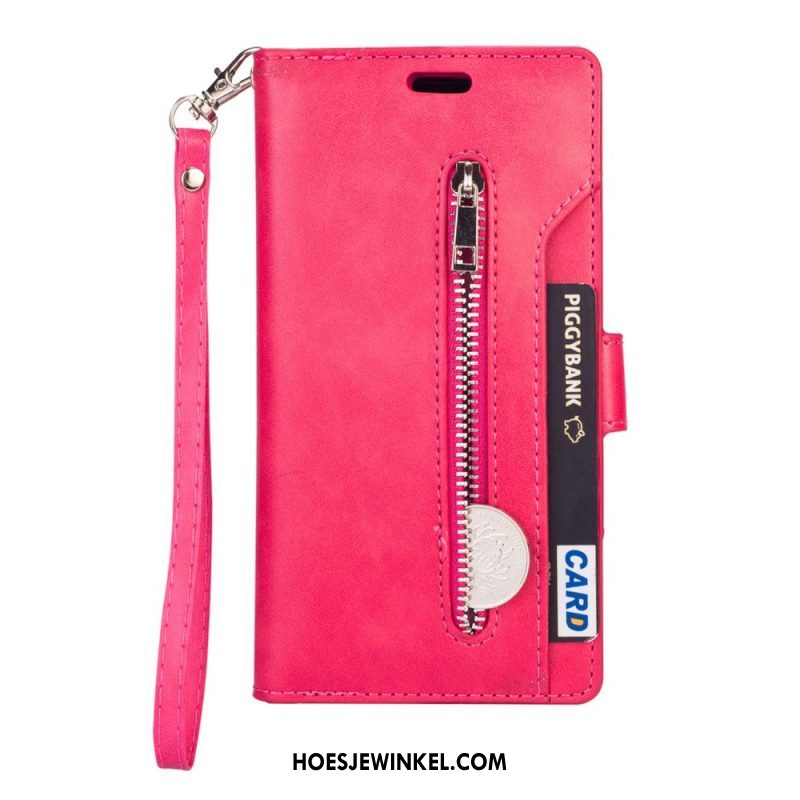 Folio-hoesje voor Samsung Galaxy S23 5G Met Ketting Lanyard Portemonnee