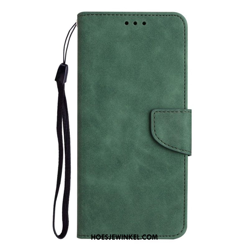 Folio-hoesje voor Samsung Galaxy S23 5G Vintage Lederen Stijl