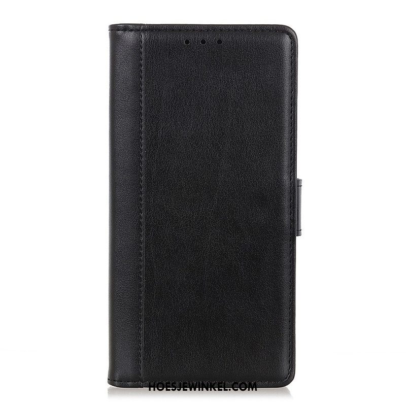 Folio-hoesje voor Samsung Galaxy S23 Plus 5G Leren Styling