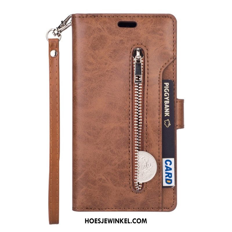 Folio-hoesje voor Samsung Galaxy S23 Plus 5G Met Ketting Lanyard Portemonnee