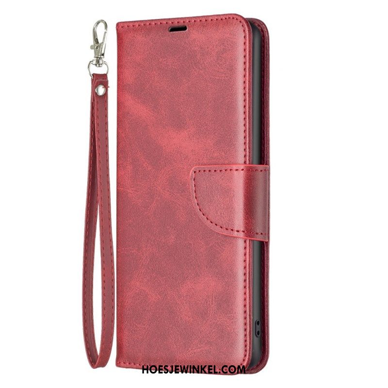 Folio-hoesje voor Samsung Galaxy S23 Plus 5G Schuine Sluiting