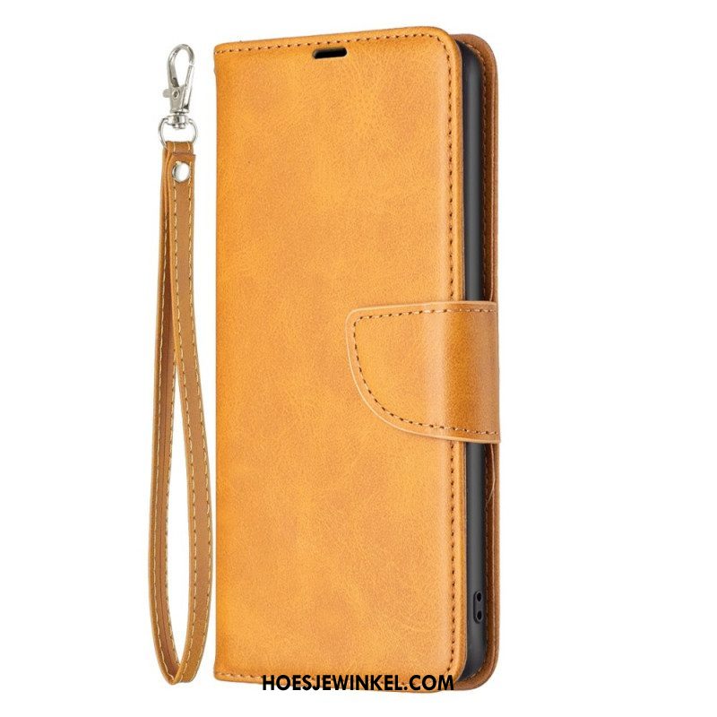 Folio-hoesje voor Samsung Galaxy S23 Plus 5G Schuine Sluiting