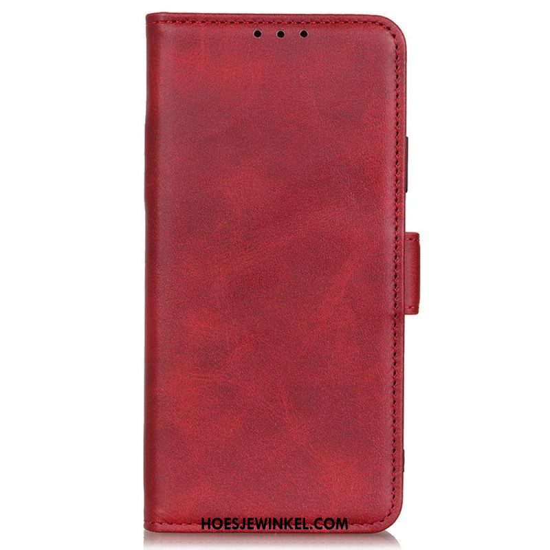 Folio-hoesje voor Samsung Galaxy S23 Ultra 5G Dubbele Sluiting