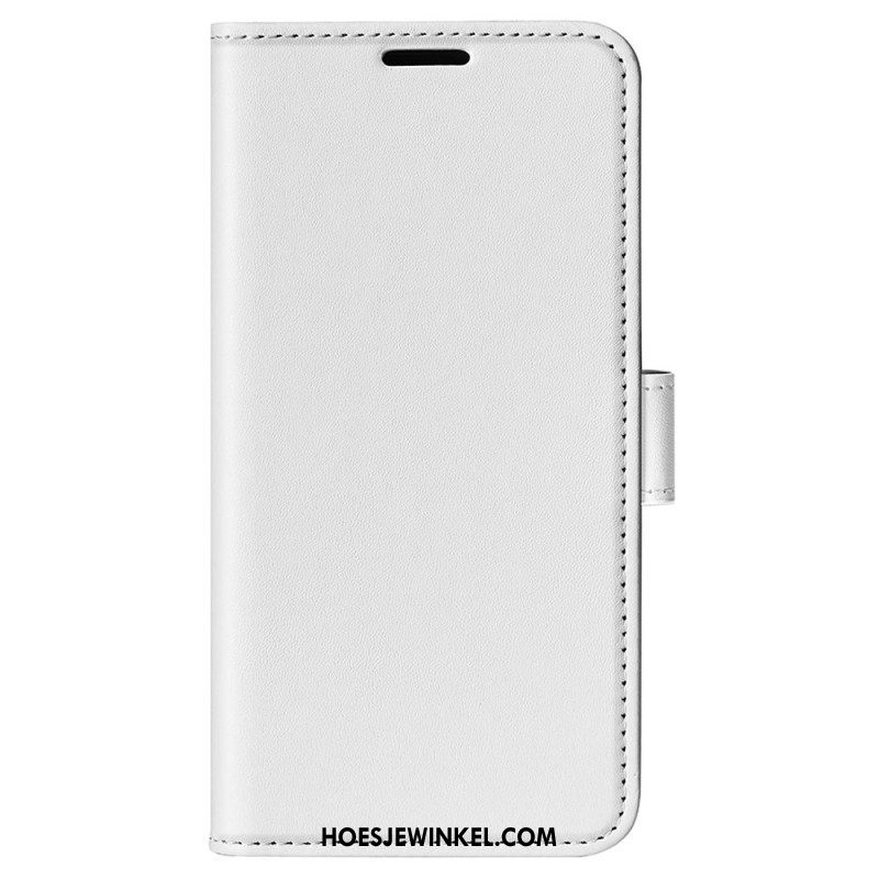 Folio-hoesje voor Samsung Galaxy S23 Ultra 5G Vintage Leereffect