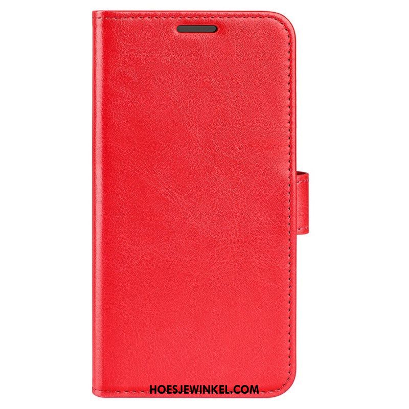 Folio-hoesje voor Samsung Galaxy S23 Ultra 5G Vintage Leereffect