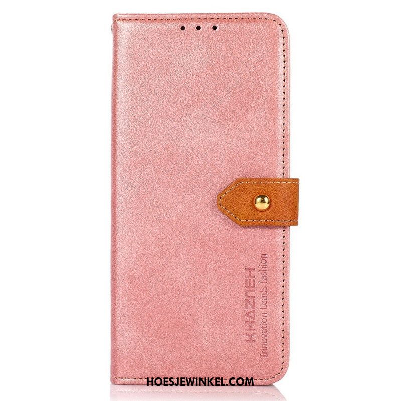 Folio-hoesje voor Sony Xperia 10 IV Met Khazneh-riem