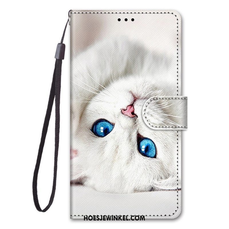 Folio-hoesje voor Xiaomi 12 / 12X Katten Met Lanyard