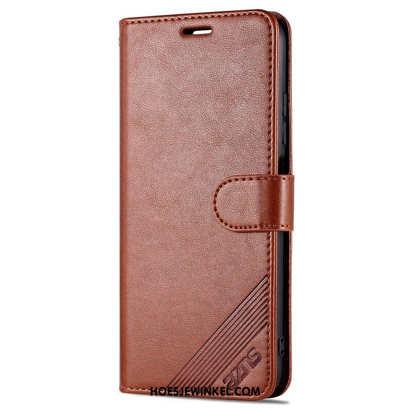 Folio-hoesje voor Xiaomi Redmi Note 10 5G Azns Luxe